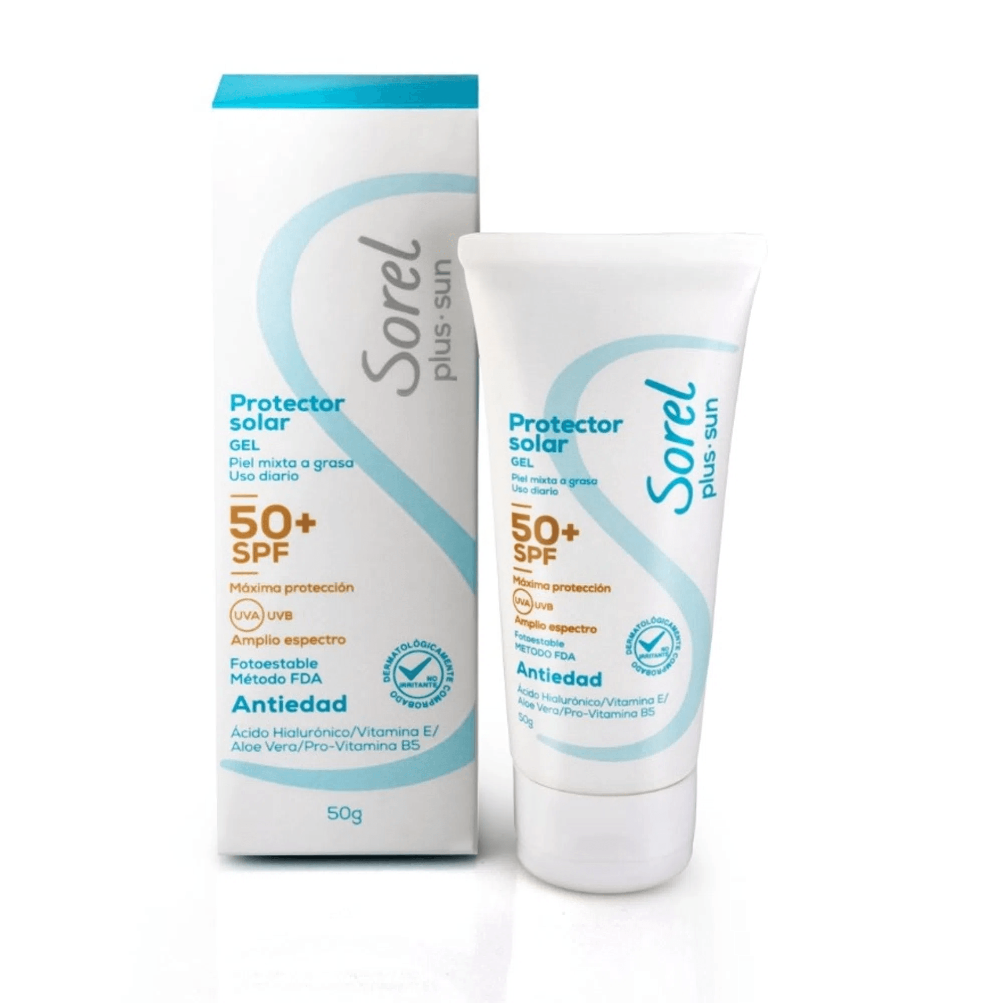 PROTECTOR SOREL PLUS GEL SUN SPF 50+ TUBO 50 G
