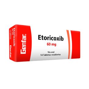 ETORICOXIB GENFAR TABLETA 60 MG