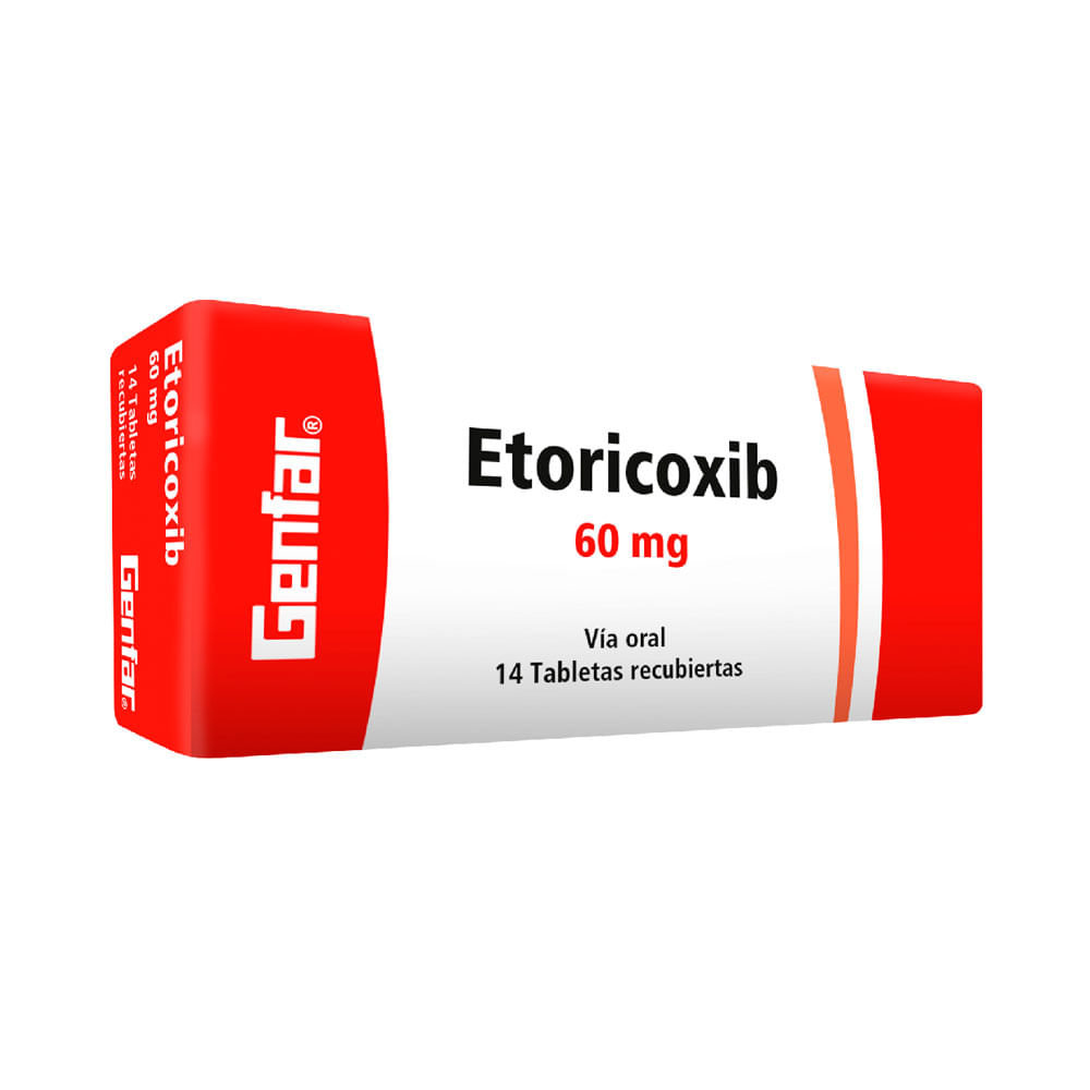 ETORICOXIB GENFAR TABLETA 60 MG