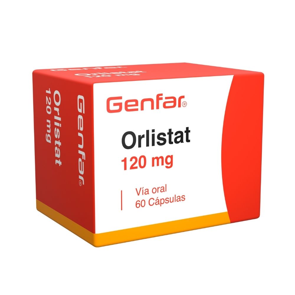 ORLISTAT GENFAR CAPSULAS 120 MG