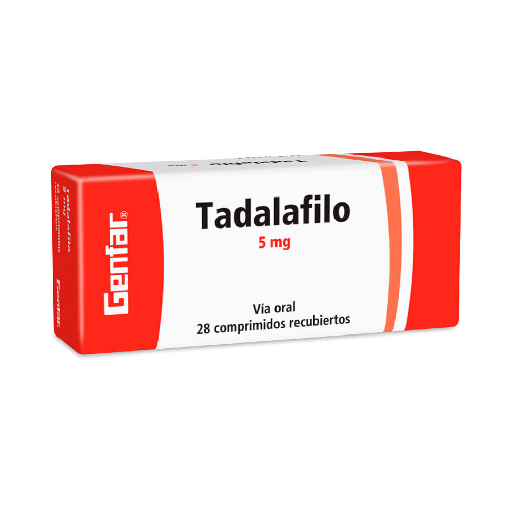 TADALAFILO GENFAR TABLETAS 5 MG