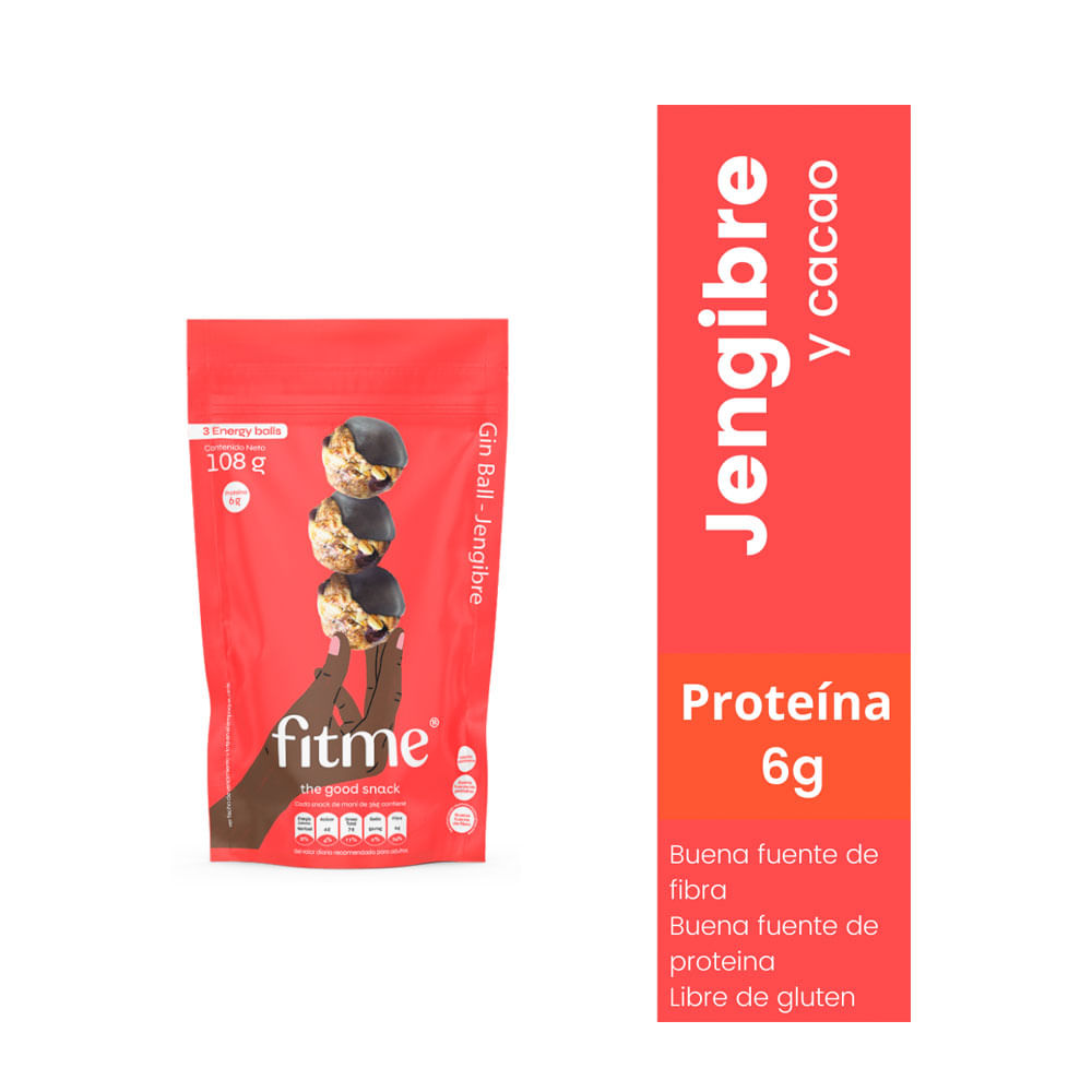 TRIBALL FIDMI JENGIBRE CACAO BOLSA X 3 UND