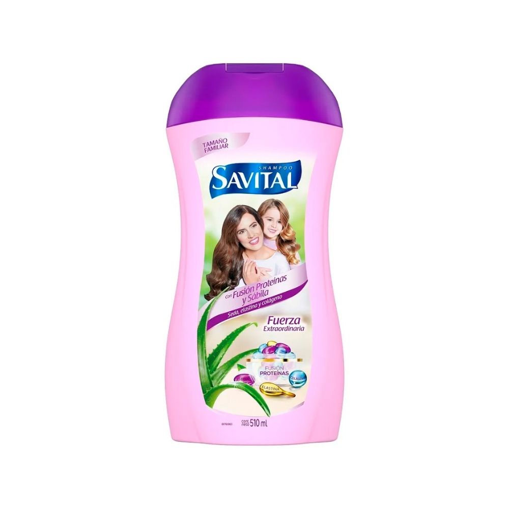 SHAMPOO SAVITAL FUSION PROTEINAS FRASCO 510 ML