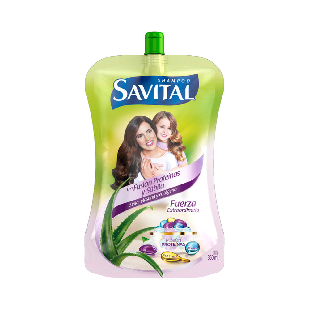 SHAMPOO SAVITAL FUSION PROTEINAS SACHET 350 ML