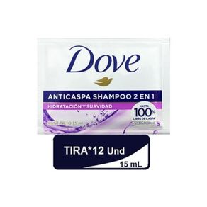 SHAMPOO ANTICASPA DOVE 2 EN 1