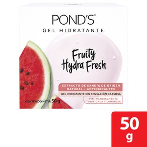 PONDS FRUITY HYDRA FRESH GEL SANDIA CAJA 50 G