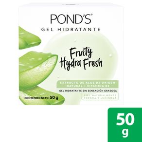 PONDS FRUITY HYDRA FRESH GEL ALOE VERA CAJA 50 G