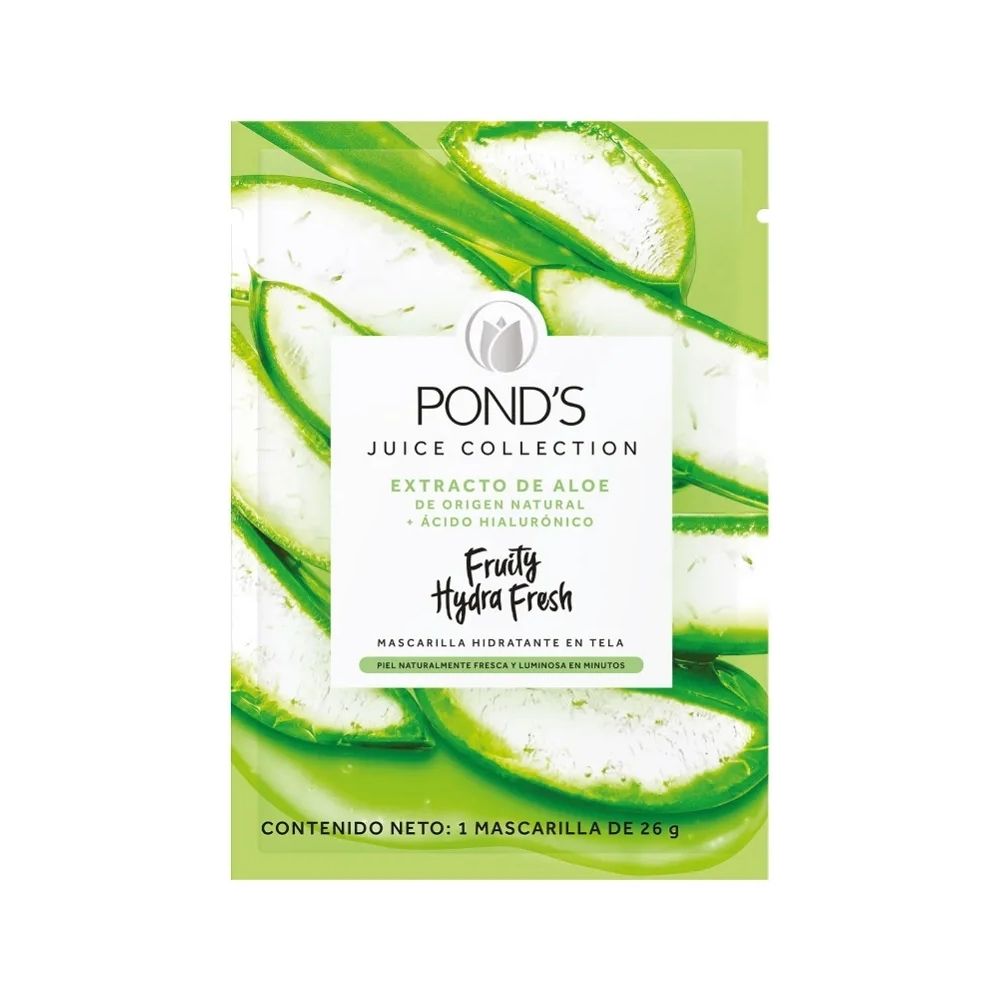 MASCARILLA PONDS FRUITY HYDRA ALOE VERA BOLSA 26 G