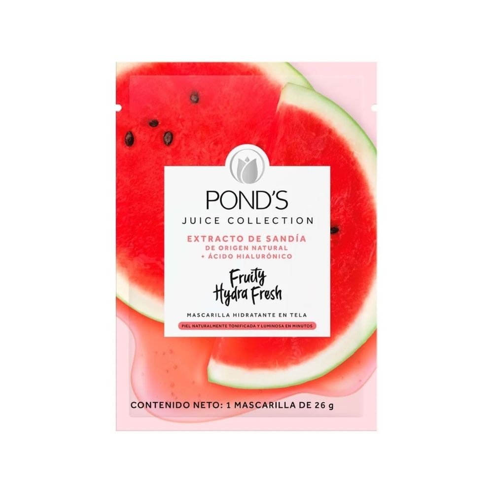MASCARILLA PONDS FRUITY HYDRA SANDIA SOBRE 26 G