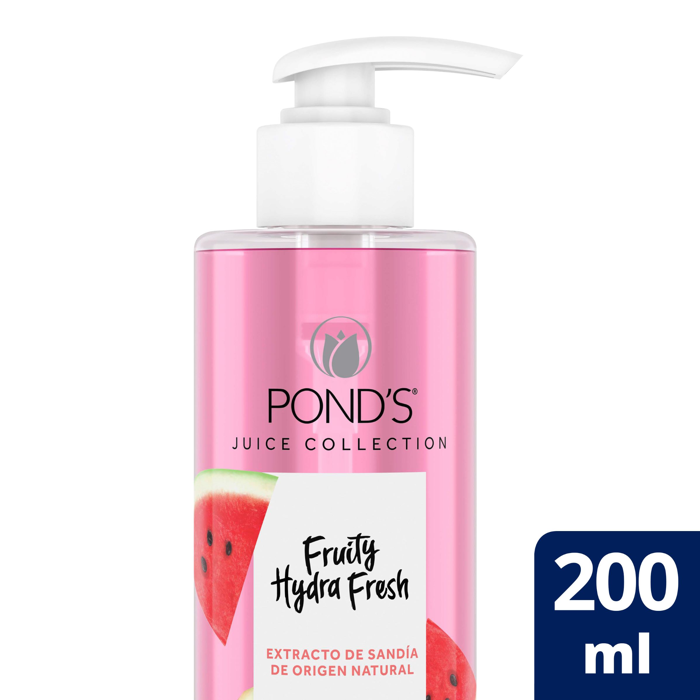 LIMPIADOR FACIAL PONDS FRUITY HYDRA+++ SANDIA FRASCO 200 ML