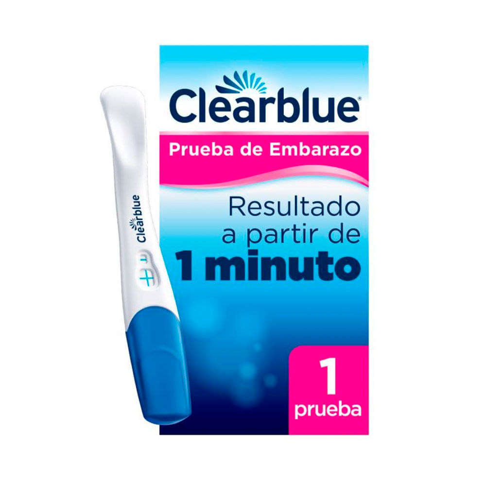 CLEARBLUE PLUS PRUEBA DE EMBARAZO CAJA X 1 UND