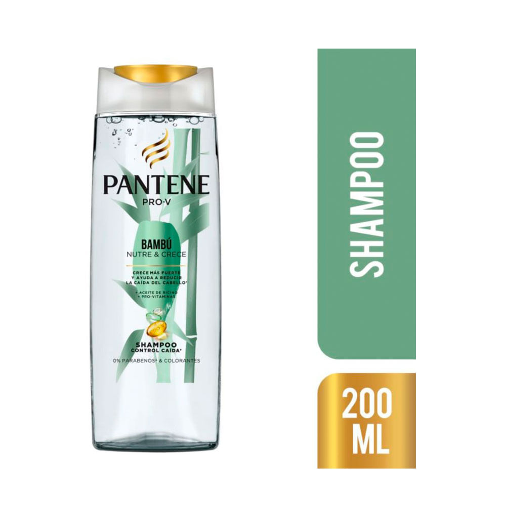 SHAMPOO PANTENE CONTROL CAIDA BAMBU FRASCO 200 ML