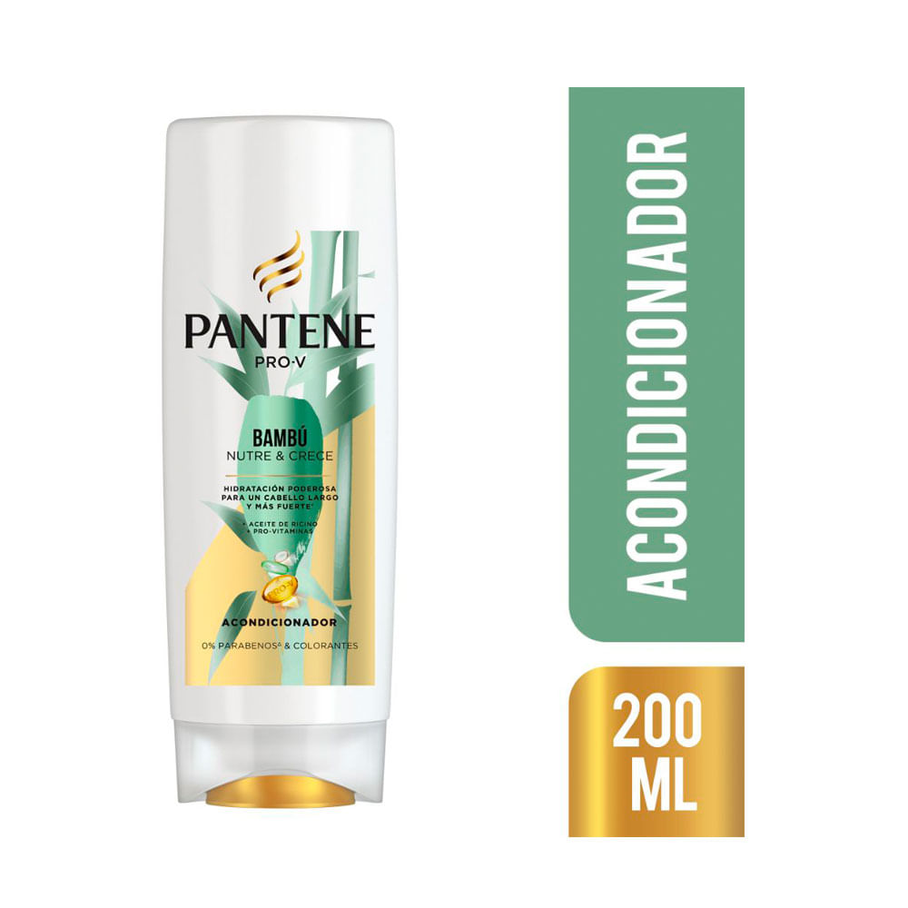 ACONDICIONADOR PANTENE CONTROL CAIDA BAMBU FRASCO 200 ML