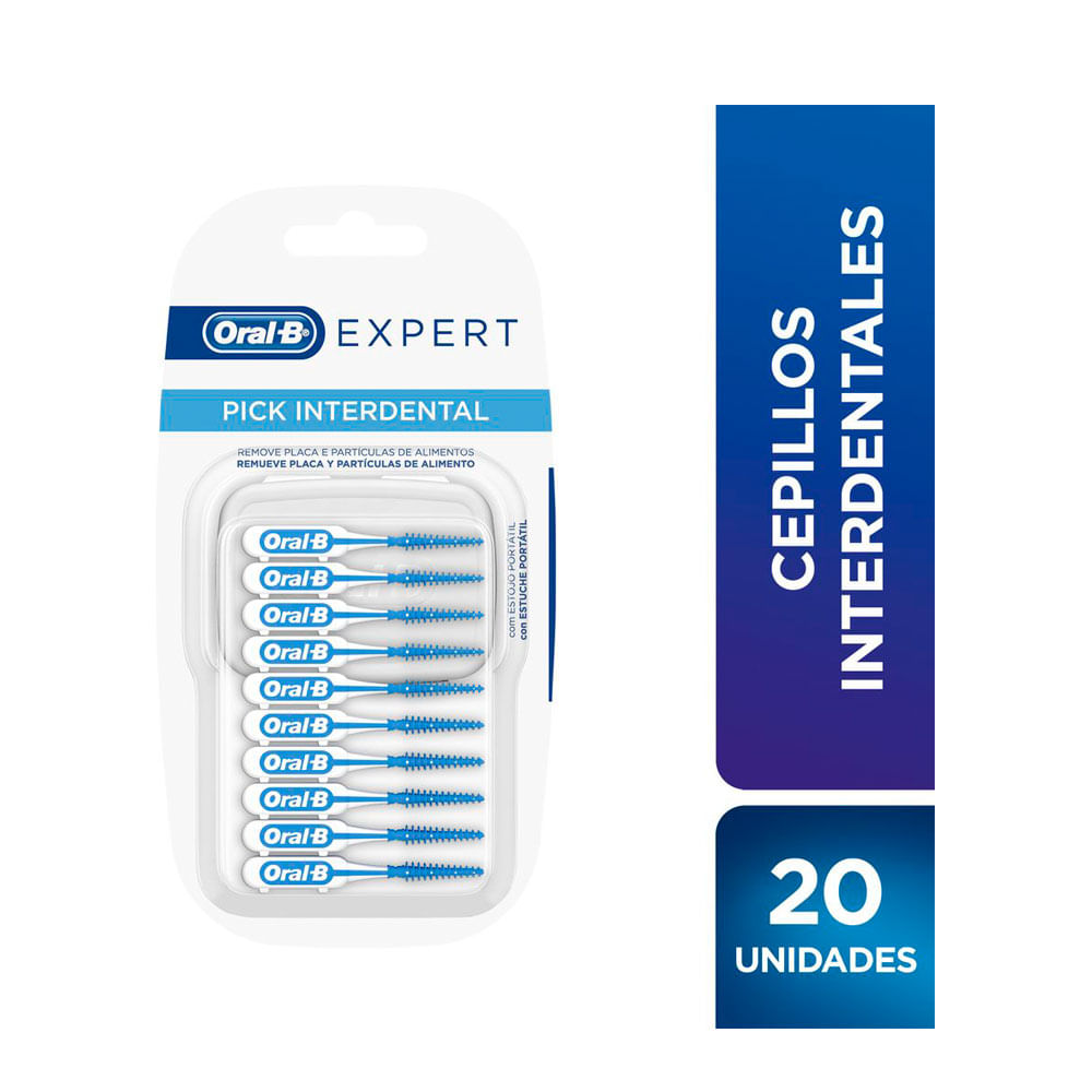 CEPILLO DENTAL ORAL B EXPERT PICKS INTERDENTA X 20 UNDS