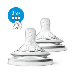 AVENT TETINA FLUJO MEDIO 3M+ X 2 UNDS