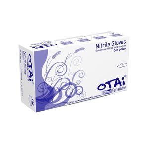 GUANTES NITRILO TALLA S SKIN2 CAJA X 100 UNDS