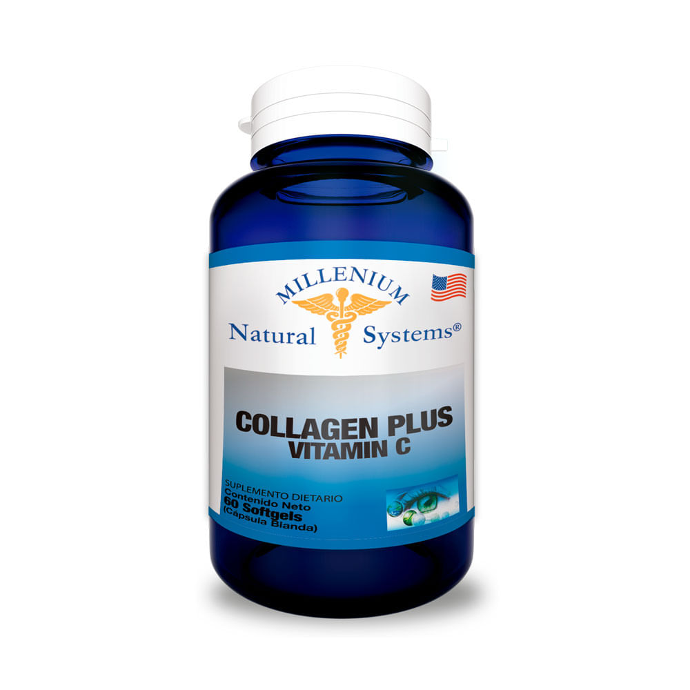 COLLAGEN PLUS + VITAMIN C CAPSULAS BLANDAS FRASCO X 60 UNDS
