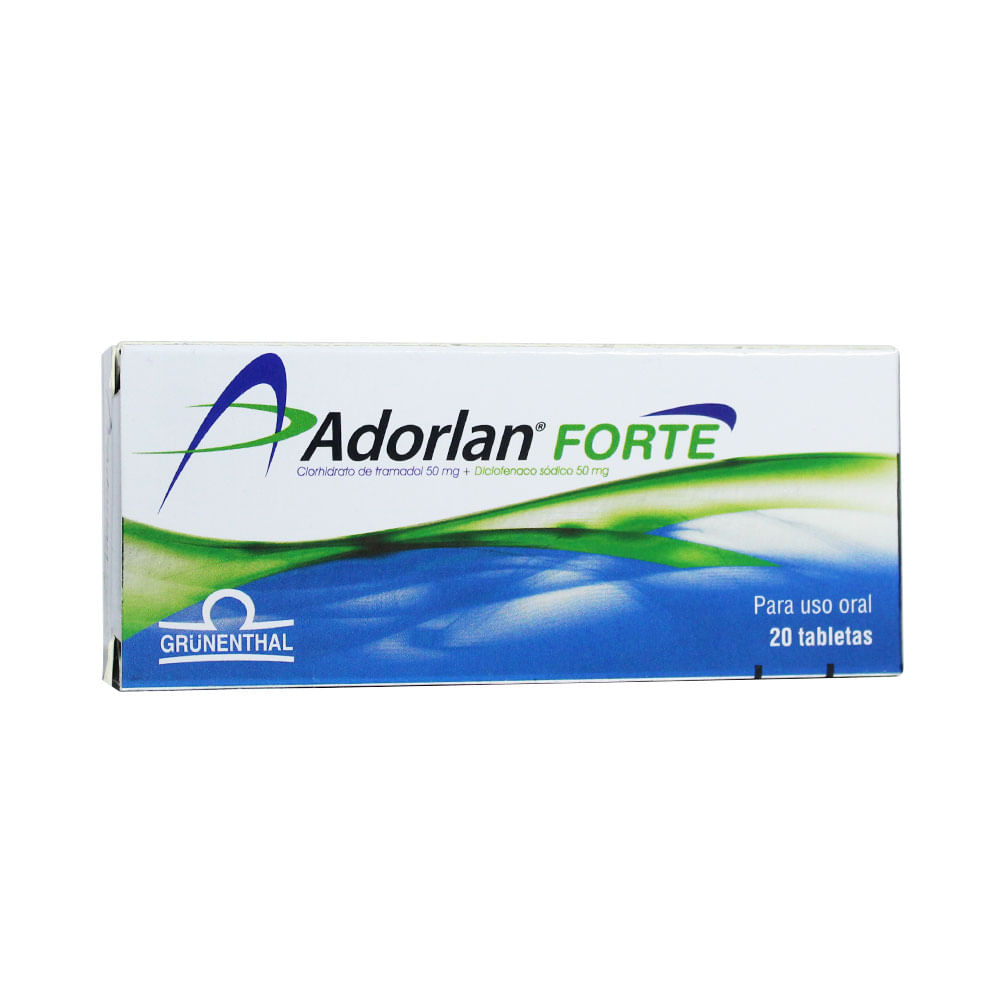 ADORLAN FORTE TABLETAS