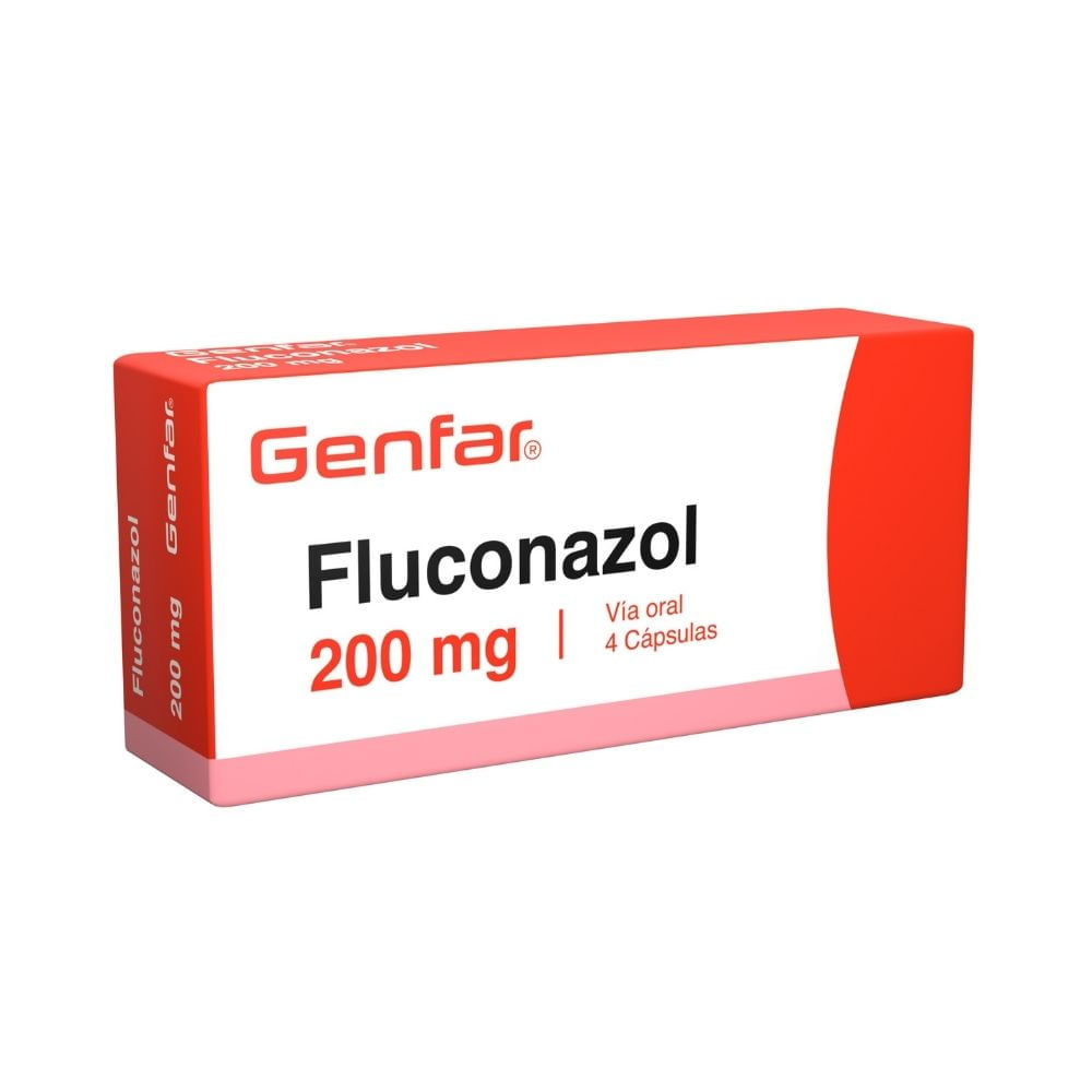 FLUCONAZOL GENFAR CAPSULAS 200 MG
