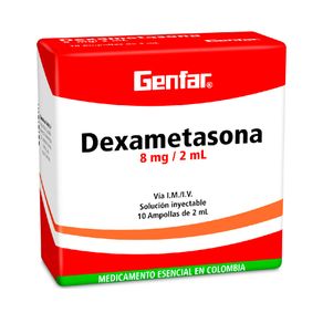 DEXAMETASONA GF 2 ML AMPOLLAS 8 MG