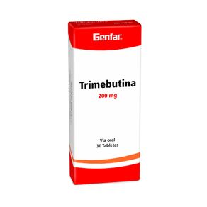 TRIMEBUTINA GENFAR TABLETAS 200 MG