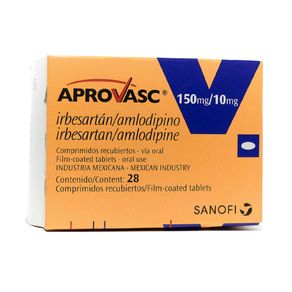 APROVASC COMPRIMIDOS 150MG/10MG
