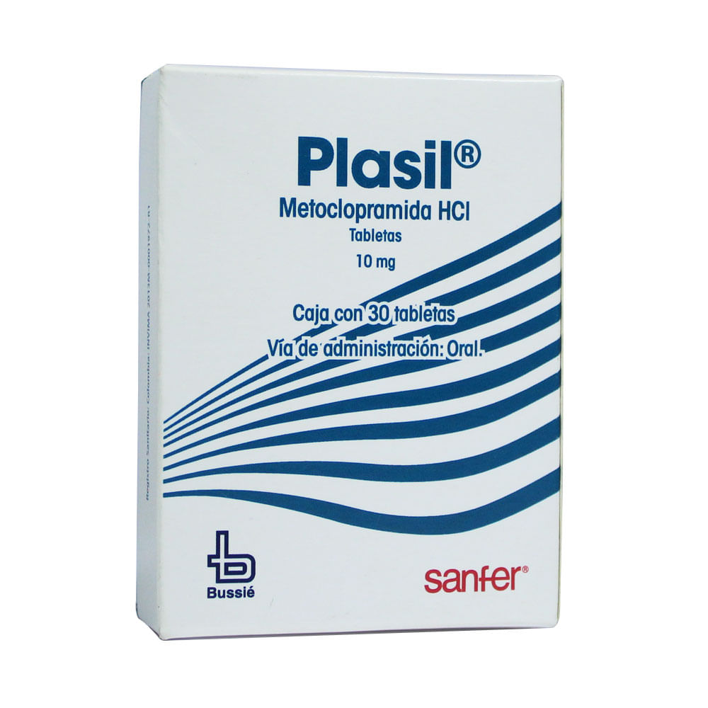 PLASIL TABLETAS 10 MG