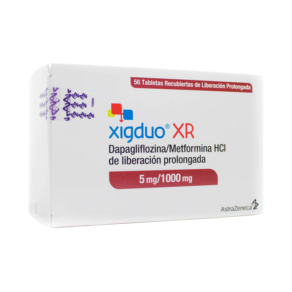 XIGDUO XR TABLETAS 5/1000 MG