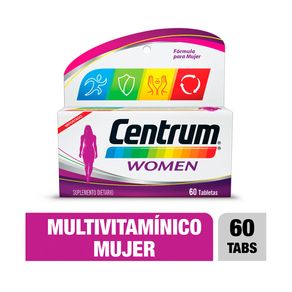 CENTRUM WOMEN TABLETAS CAJA X 60 UNDS