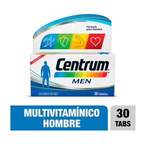 CENTRUM MEN TABLETAS CAJA X 30 UNDS