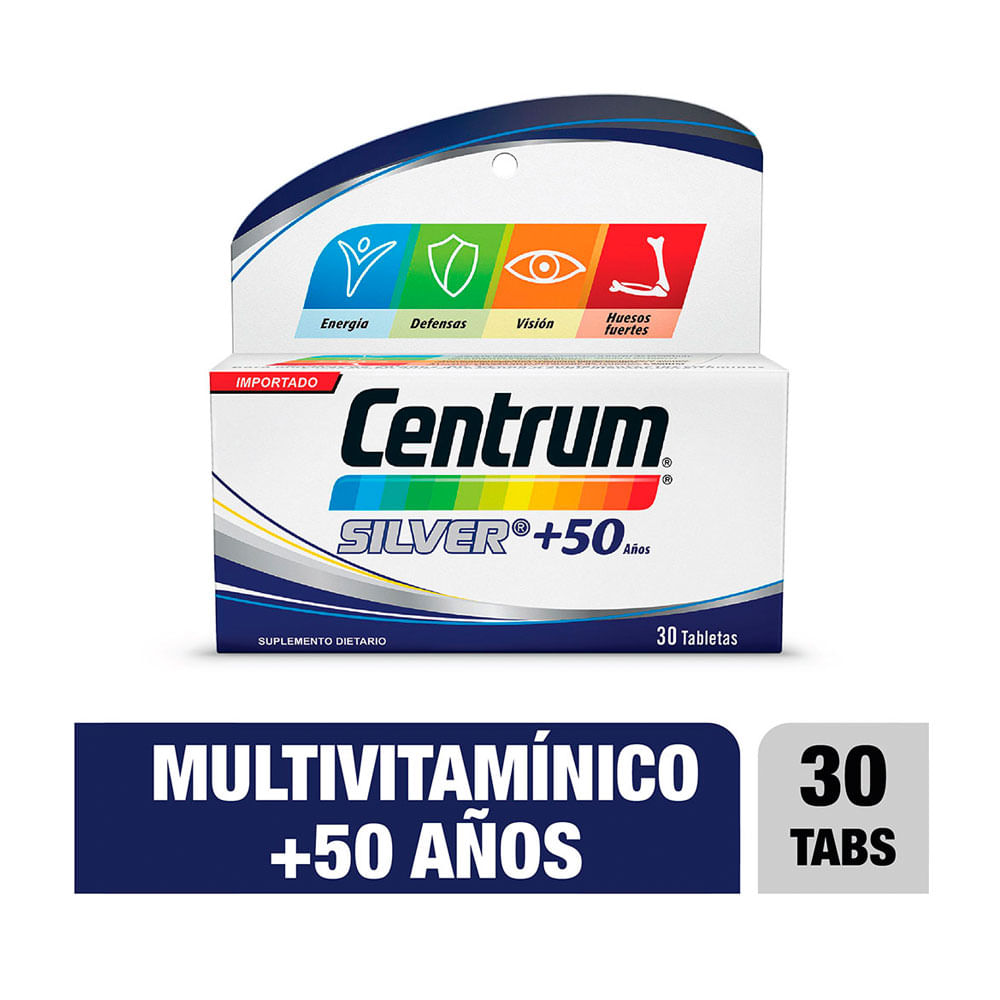 CENTRUM SILVER NF TABLETAS