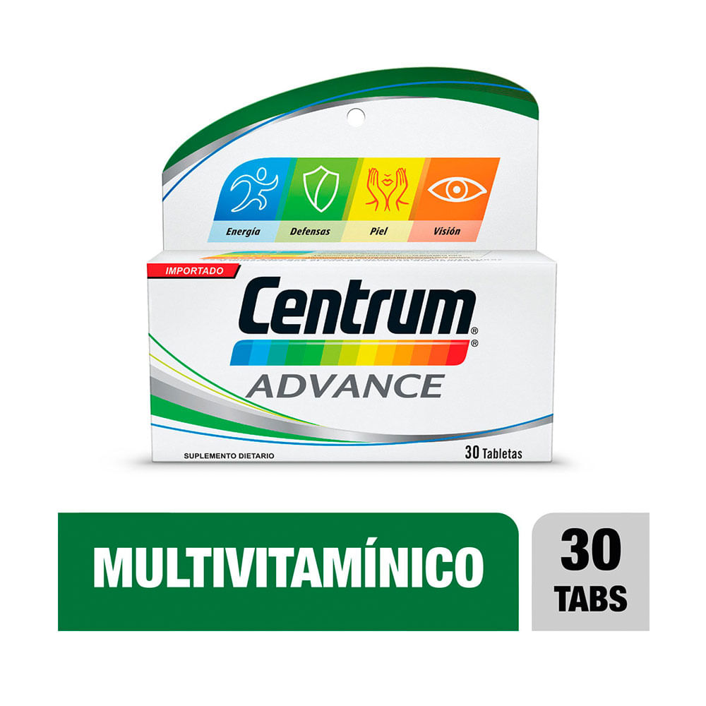 CENTRUM ADVANCE NF TABLETAS