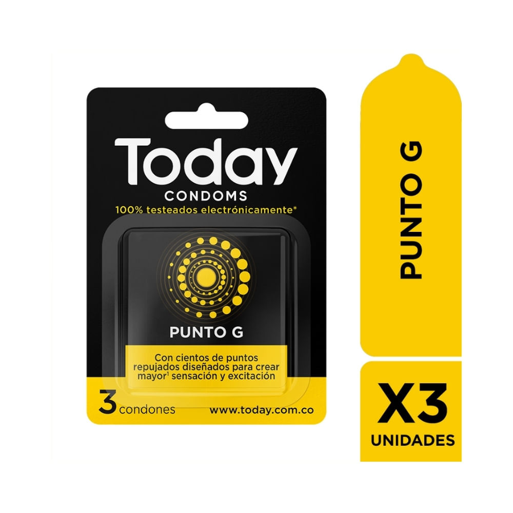 CONDON TODAY PUNTO G PRESERVATIVOS