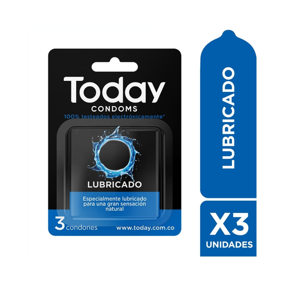 CONDON TODAY LUBRICADO PRESERVATIVOS