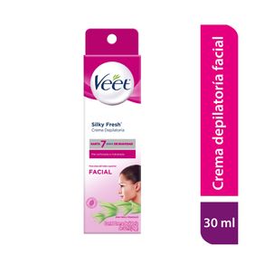 CREMA DEPILATORIA FACIAL VEET SILK Y FRESH TUBO 30 ML
