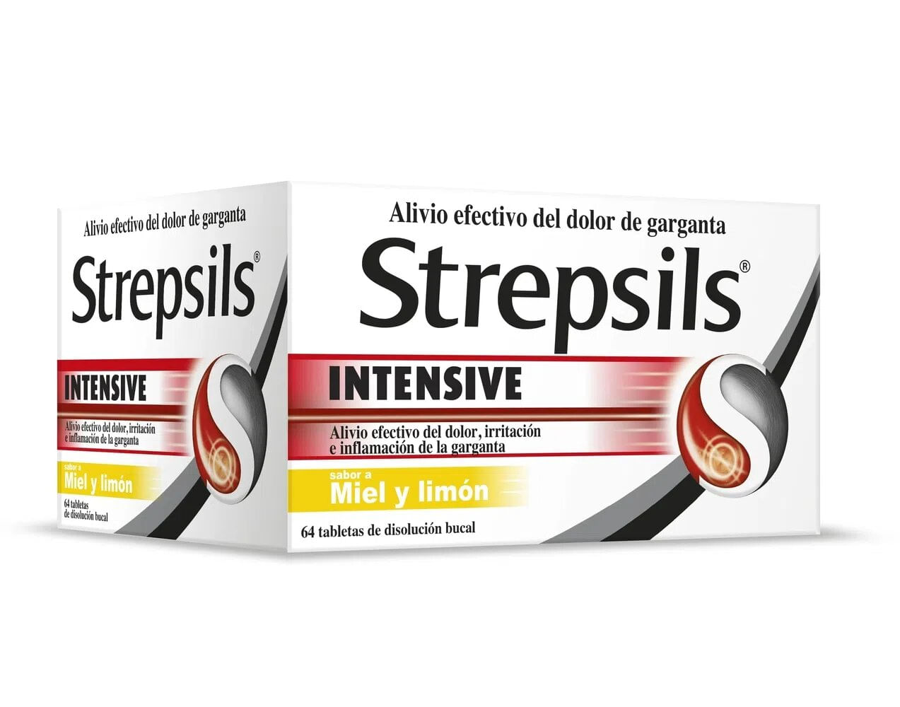 STREPSILS INTENSIVE MIEL-LIMON TABLETAS