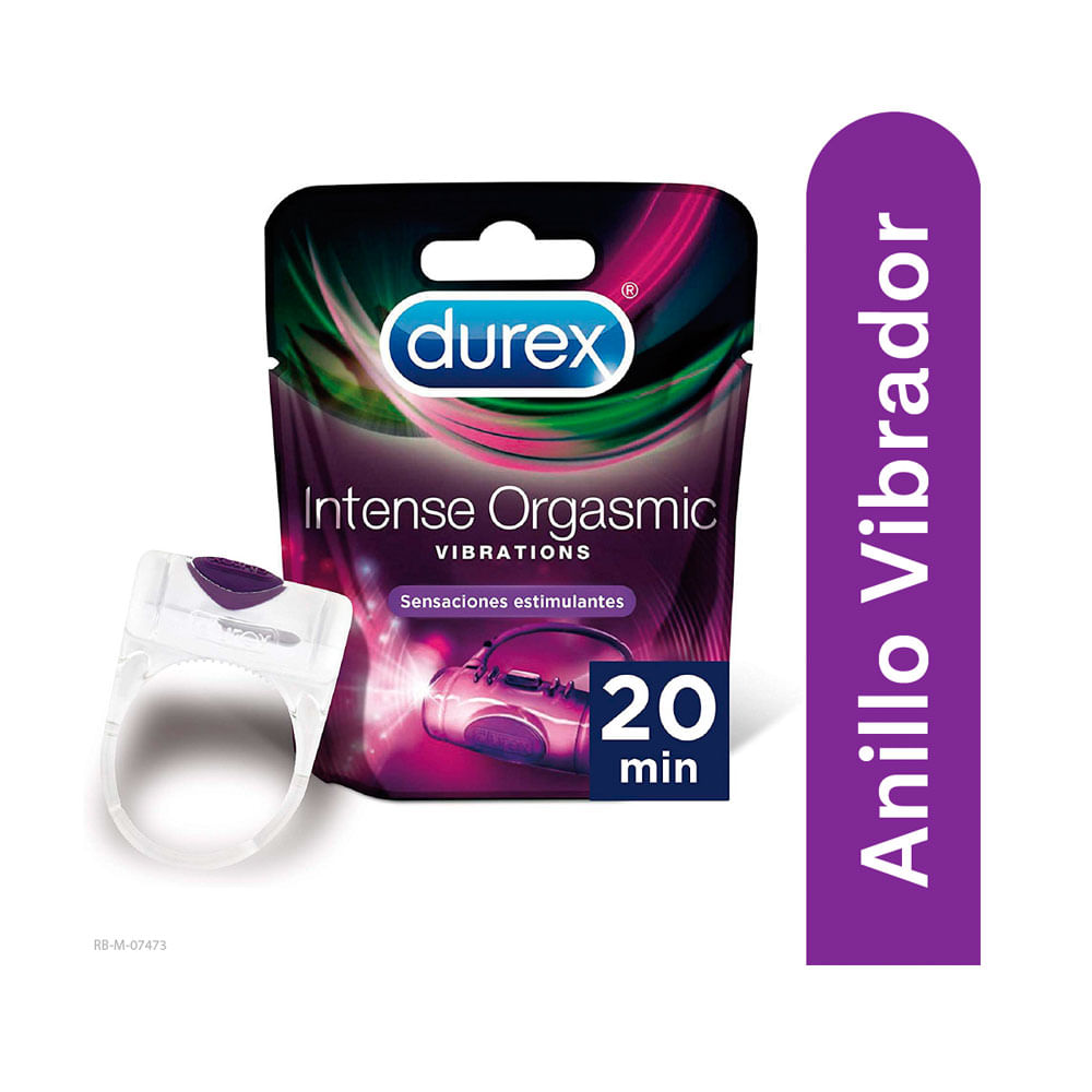 VIBRADOR DUREX ANILLO BOLSA X 1 UND