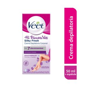 CREMA DEPILATORIA VEET EXTRACTO SEDA CAJA 50 ML