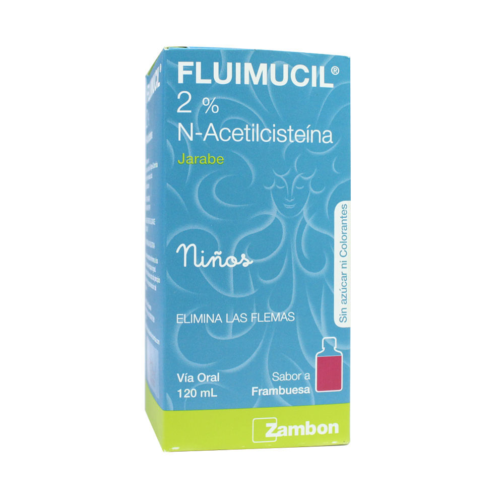 FLUIMUCIL JARABE 2 % FRAMBUESA FRASCO 120 ML
