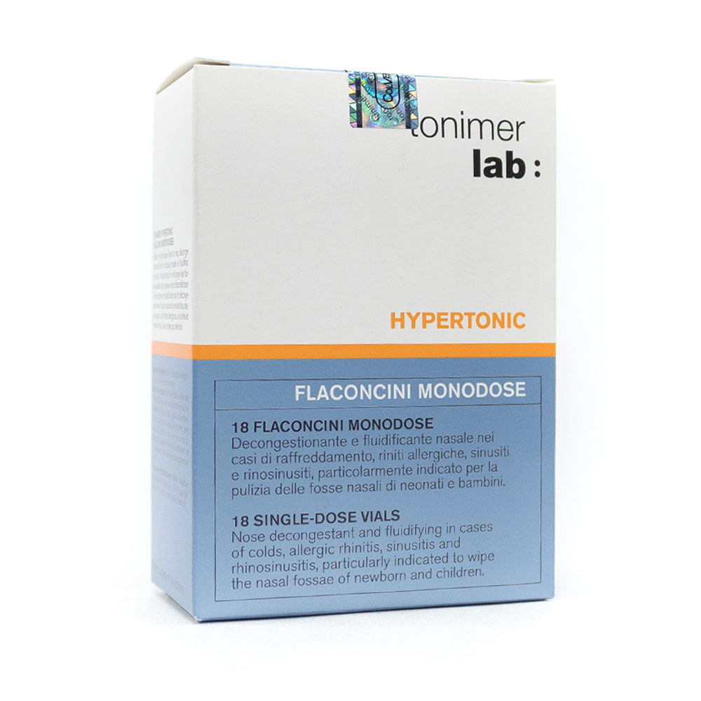 TONIMER HIPERTONICO MONODOSIS VIAL 3%