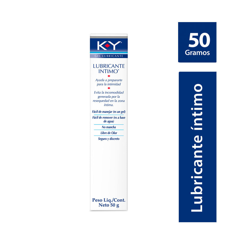 K-Y LUBRICANTE GEL CAJA 50 G
