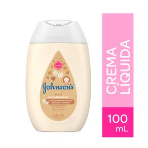 CREMA LIQUIDA JOHNSONS BABY AVENA FRASCO 100 ML