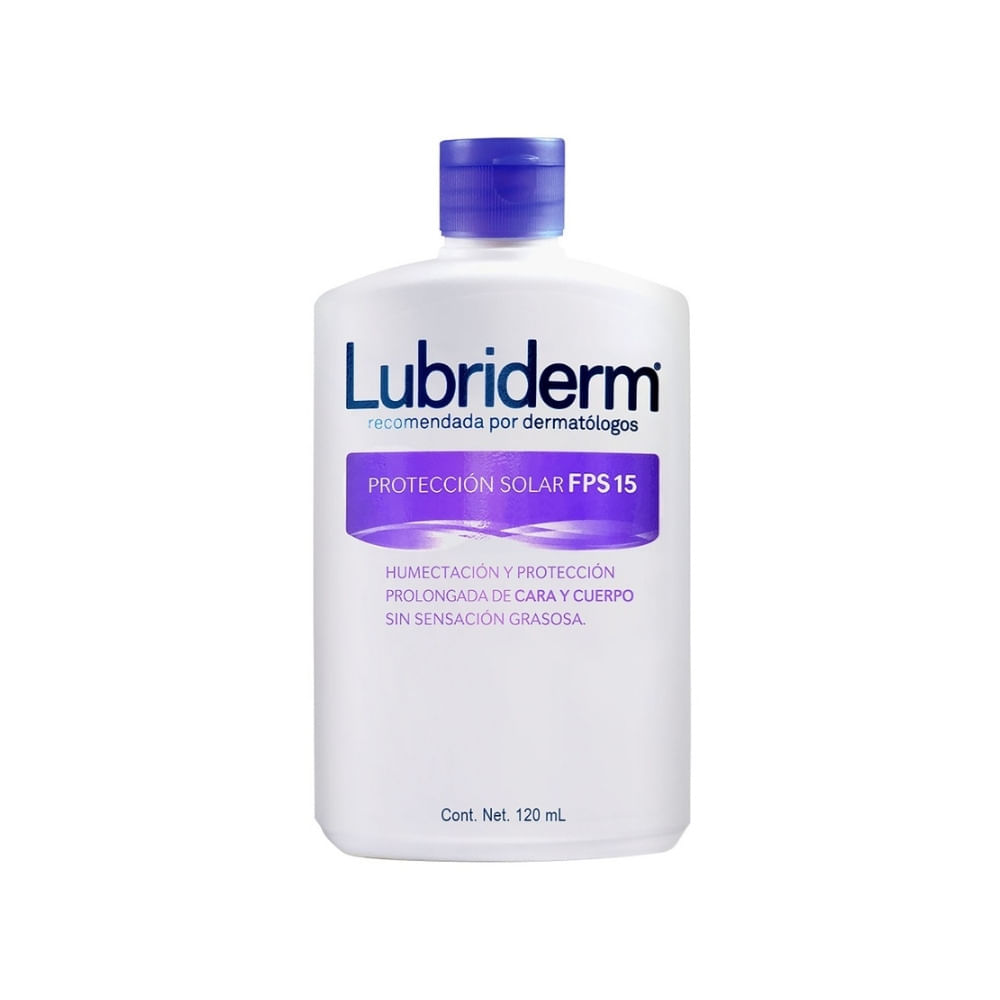 CREMA LUBRIDERM UV-15 FRASCO 120 ML