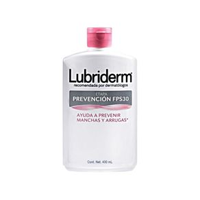 CREMA LUBRIDERM PREVENCION FPS 30 FRASCO 400 ML