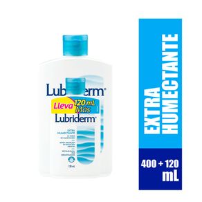 CREMA LUBRIDERM CON PERFUME FRASCO 400 + 120ML
