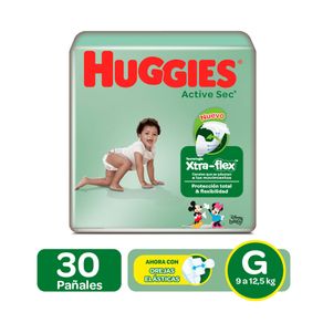 PAÑALES HUGGIES ACTIVE SEC ETAPA 3