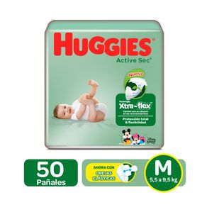 PAÑALES HUGGIES ACTIVE SEC ETAPA 2