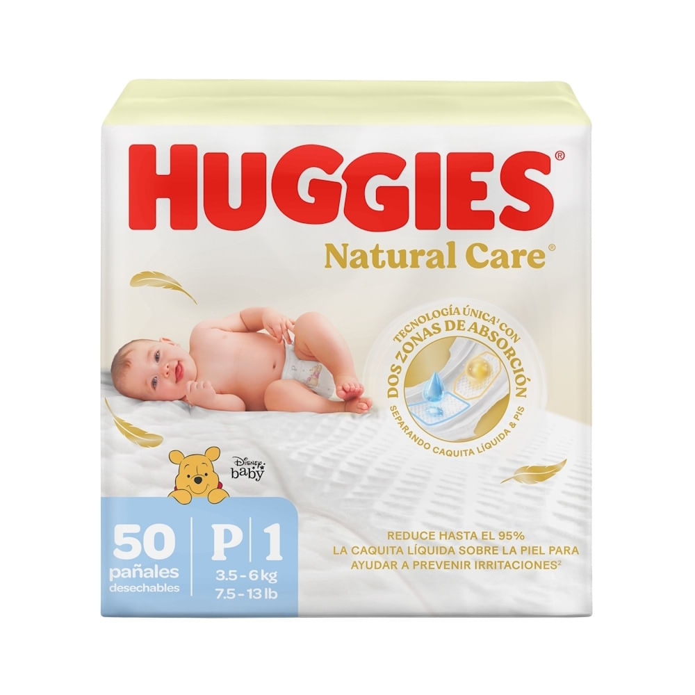 PAÑALES HUGGIES RECIEN NACIDO ETAPA 1