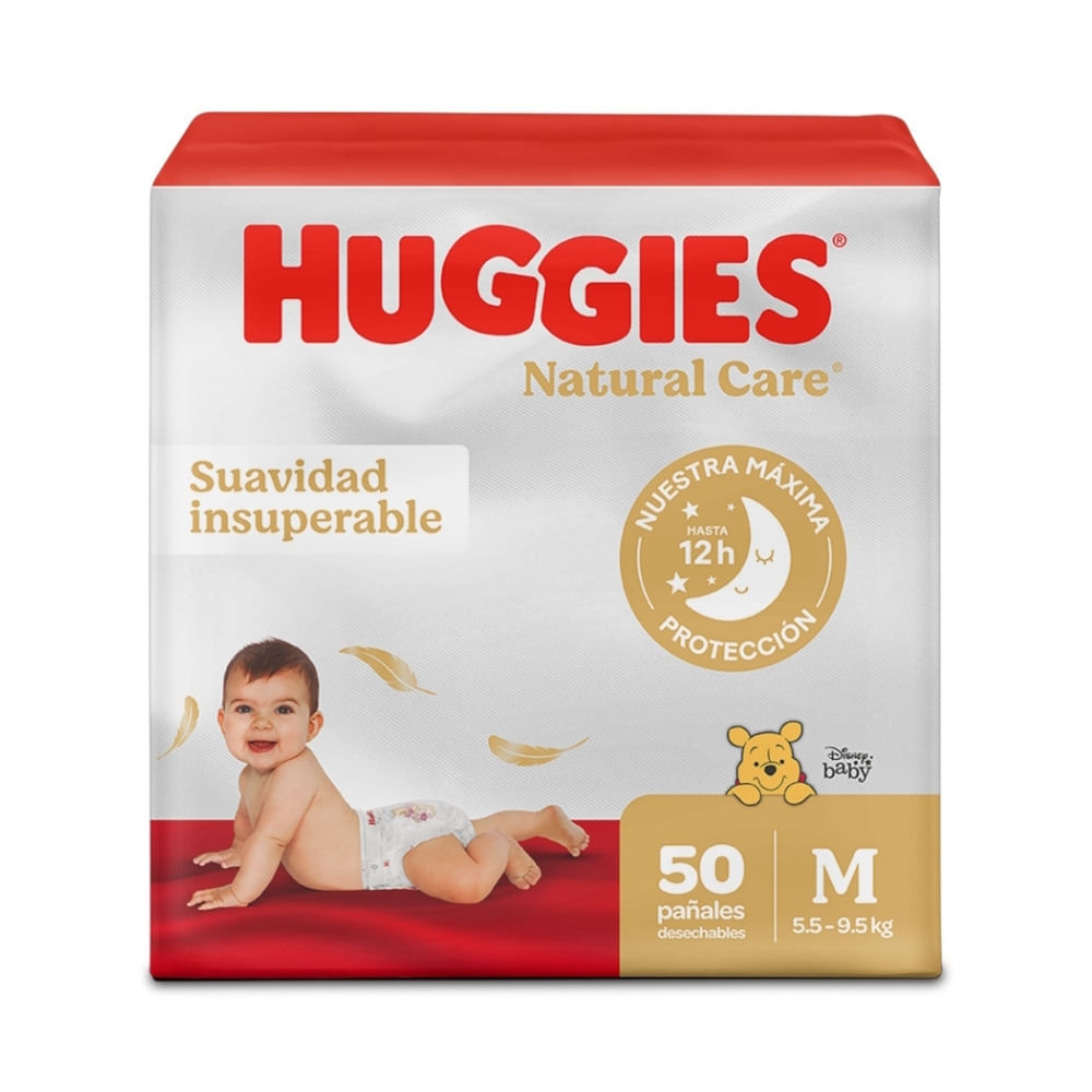 PAÑALES HUGGIES NATURAL CARE ETAPA 2