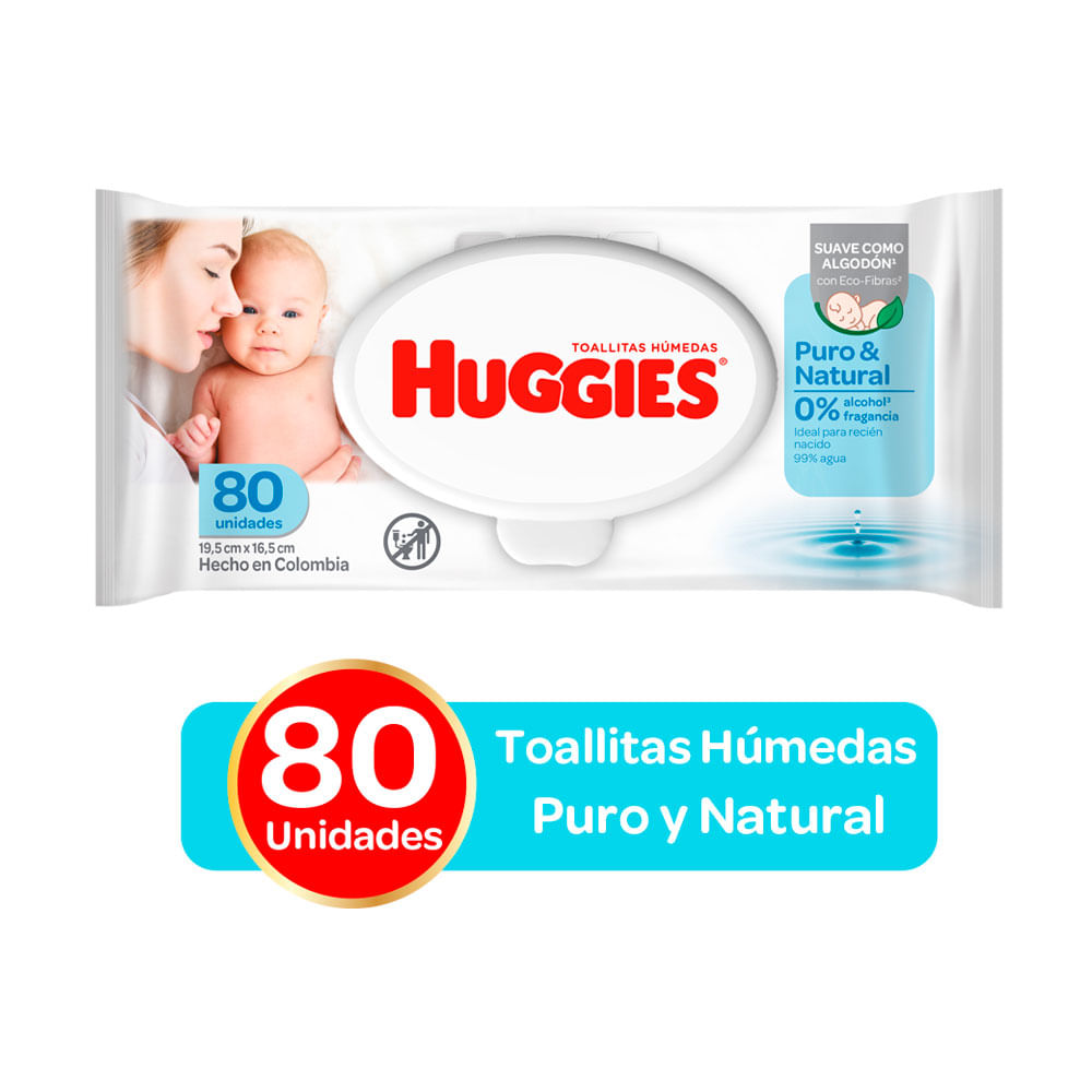 TOALLITAS HUGGIES RECIEN NACIDO